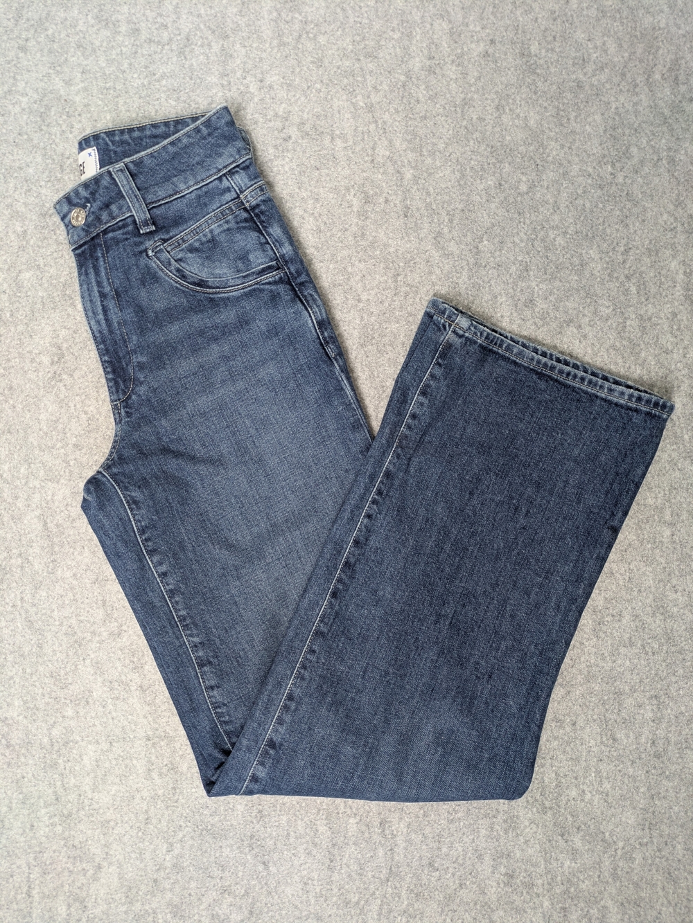Paige Size 24 Sasha High Waist Wide Leg Jeans
